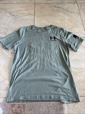 Under Armour Men’s Freedom Short-Sleeve T-Shirt - Sage
